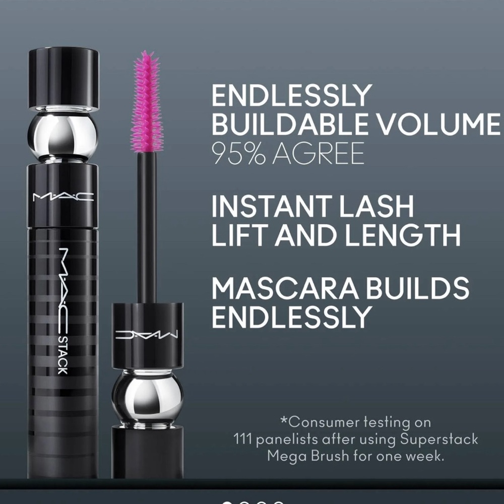 Mac Cosmetics MAC Stack Mascara Mega | Full Size | Brand New in Box  | Authentic - Picture 2 of 12